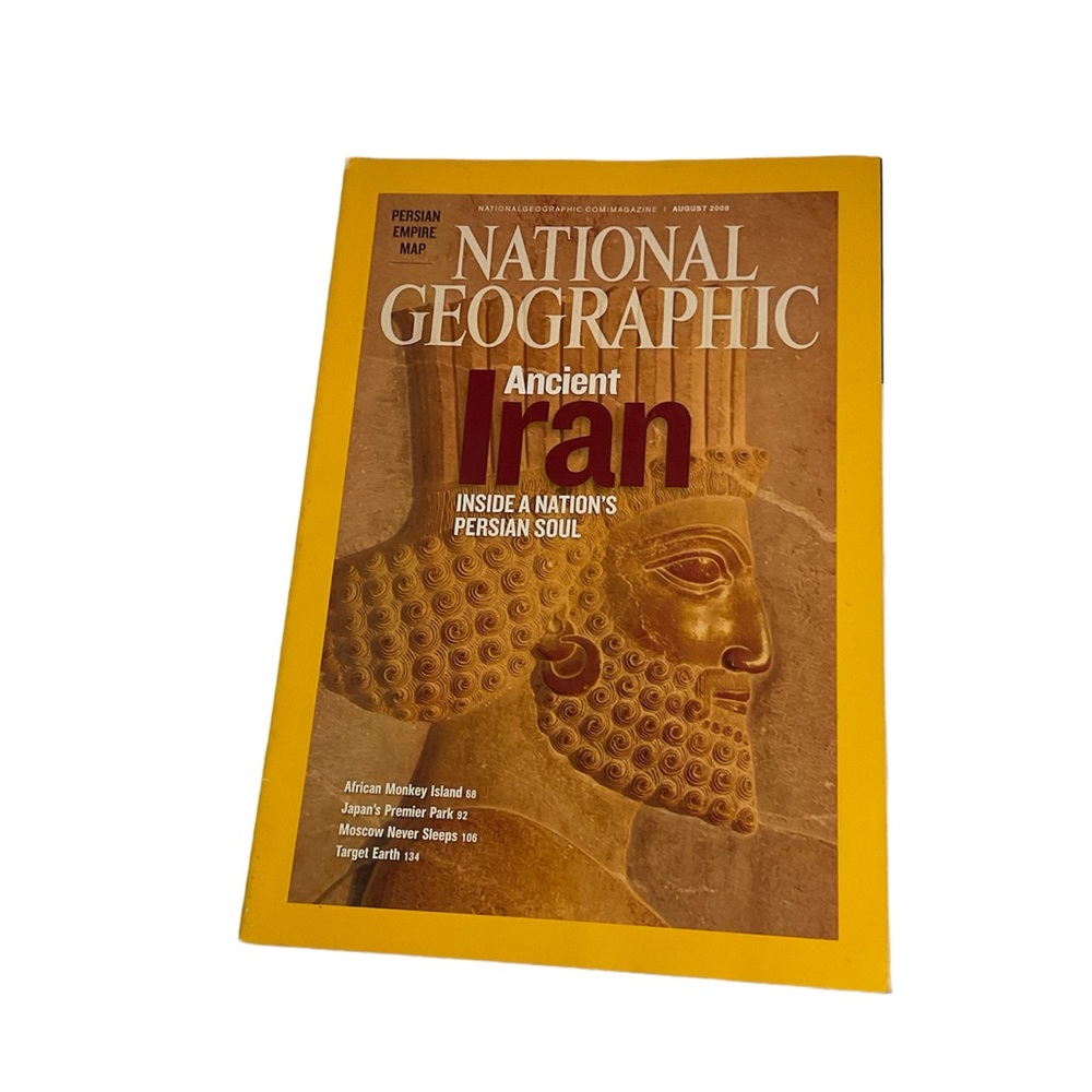 National Geographic magazine August 2008, Ancient Iran